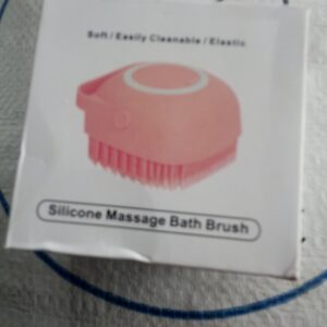 SILICONE MASSAGE BATH BRUSH