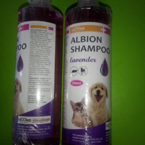 (SHAMPOO FOR TICK AND FLEA'S)ALBION SHAMPOO LAVENDER 
(04/28)