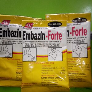 (COCCIDIOSIS)EMBAZIN FORTE 
(09/28)